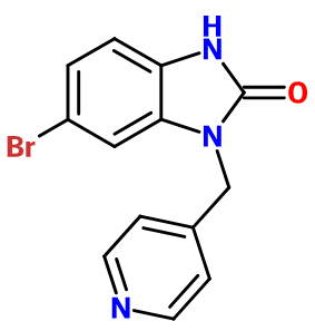 (image for) MC021959 6-Bromo-1-pyridin-4-ylmethyl-1,3-dihydro-benzoimidazol-2-one